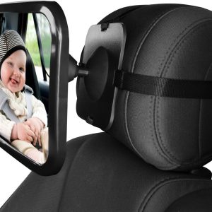 Infant Car Seats Rear View Mirror,Baby Car Mirror For Rear Facing Seat,Newborn Essentials Registry Must Haves Baby Items Accessories