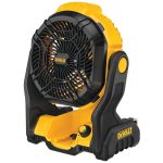 Dewalt 20V Max Jobsite Fan, Cordless, Portable, Bare Tool (Dce512B)