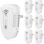 Ultrasonic Pest Repeller 6 Packs, Mouse Repellent Indoor Ultrasonic Plug In, Insect Rodent Repellent For House, Pest For Bugs Roaches Insects Mice Spiders Mosquitoes Flies Cockroach