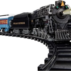 Lionel The Polar Express Ready-To-Play Set, Battery-Powered Berkshire-Style Model Train Set With Remote