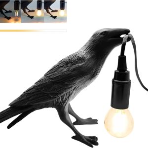 Royxen Gothic Decor Lamp, Gothic Lamp Dimmable, Crow Lamp For Office/Living Room/Bedroom Decor