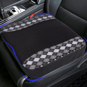 Big Ant Car Booster Seat Cushion Heightening Height Boost Mat,Breathable Mesh Portable Car Seat Pad Fatigue Suitable For Trucks,Cars,Suvs,Office Chairs,Wheelchairs