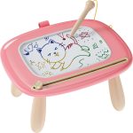 Kikapabi Toys For 1 2 Year Old Girl, Magnetic Drawing Board For Early Learning, Birthday/ Year Gift For Baby Boys, Doodle Board Kids Toddlers 1-3(Pink)