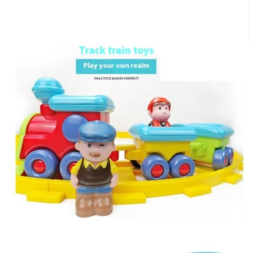 Baby Toys Train Set, Musical Electric Train Toys, Toddler Electric Train Set, Musical Train Toys with Tracks