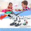 Dinosaur Toys for Kids, Electric Walking Dinosaur Robot with Fire Breathing & Mist Spray and Roar Sounds, Mist Spraying Robot Dragon Toy