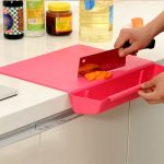 2-In-1 Foldable Cutting Board With Side Storage