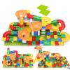 Marble Run Building Blocks, Classic Big Blocks STEM Toy Bricks Set Kids Race Track