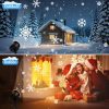 Outdoor Waterproof Snowflake Projection Lamp