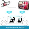 Rear Facing Car Seat Mirror Safety For Infant Newborn, Baby Mirror With Wide Rearview