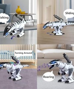 Remote Control Dinosaur Robot, Interactive Electronic Pet, RC T-Rex Toy, RC Robot Dinosaur Intelligent Interactive Smart Toy