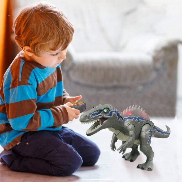 Remote Control Dinosaur Toys, LED Light Up Dinosaur Toys, Robot Toys Dinosaurs