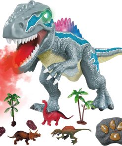 Remote Control Dinosaur Toys, LED Light Up Dinosaur Toys, Robot Toys Dinosaurs