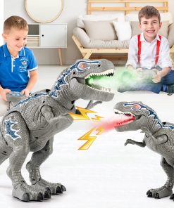 Remote Control Dinosaur Toys, Light Up & Realistic Roaring Sound, T Rex Dinosaur Toys, Electronic Walking Dinosaur Toys, Dinosaur Robot Toy