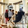 Scarecrow Screaming Ghost Halloween Scary Ghost of Death Ghost Flying Halloween Decoration for Outdoor Garden