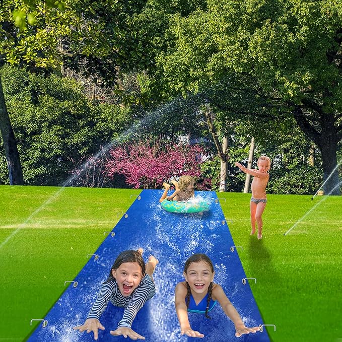 Slip Lawn Water Slide Giant Slip Water Slides For Kids Backyard For Kids And Adults