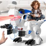 Dinosaur Remote Control Gesture Sensing Robot Kids Toys For Ages 5-7,3 4 5 6 Year Old Boy Bitheday Gifts, Boys Toys Age 4-6