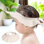 Baby Shower Cap Hat Safe Shampoo Shower Bathing Protection Soft Adjustable Bath Head Cap Visor For Washing Hair Head Eye Ear Shampoo Caps For Toddler,Baby, Kids,Children,Makes The Baby Bath Fun