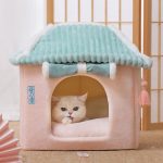 Winter Cozy Cat Dog Pet House