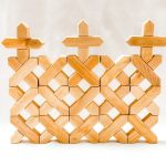 X-Shaped Blocks Game Basswood Toys