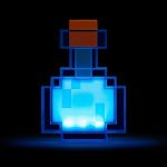 Minecraft Potion Bottle Color-Changing Lamp