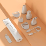 4 In 1 Pet Hair Clipper With 4 Blades Grooming Kit