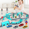 Train Sets for Boys & Girls, Battery Operated Train Set with Tracks Magnetic Connection, Train Set for Toddler