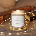 Cinnamon Vanilla Scented Soy Candle [9Oz]