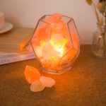 Modern Himalayan Crystal Salt Lamp