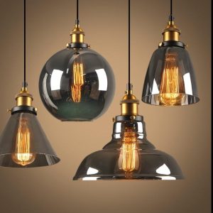 Vintage 5.5″ To 11″ Wide Pendant Glass Retro Lights – Sofrey Selects