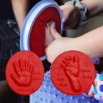 Soft Clay Diy Newborn Baby Souvenirs Hand Print Footprint