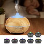 Wood Grain Aromatherapy Machine 300ML, Essential Oil Diffuser